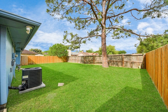 2026 Hickory Glen Dr, Missouri City, TX 77489 - view of yard with central AC unit