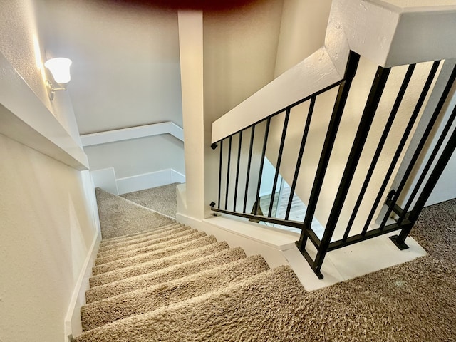 2711 Grants Lake Blvd Unit 203, Sugar Land, TX 77479 - stairs featuring carpet