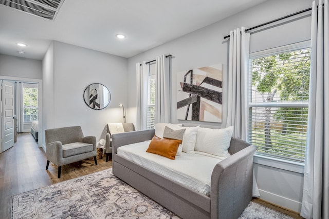 3710 Noah St, Houston, TX 77021 - bedroom featuring wood finished floors, recessed lighting, and baseboards