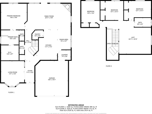 12513 Canyon Hill Dr, Willis, TX 77318 - home floor plan