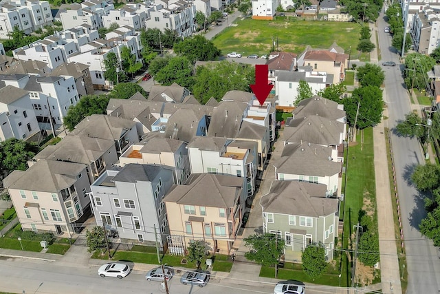 2010 Sabine St, Houston, TX 77007 - aerial view of residential area