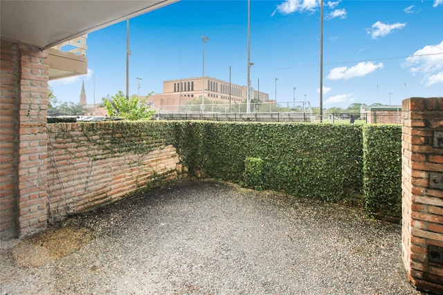 gate featuring fence