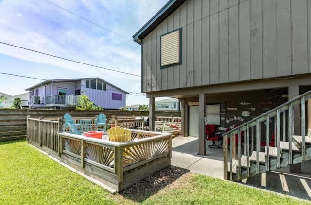 16631 Henry Morgan Rd, Jamaica Beach, TX 77554 - view of yard