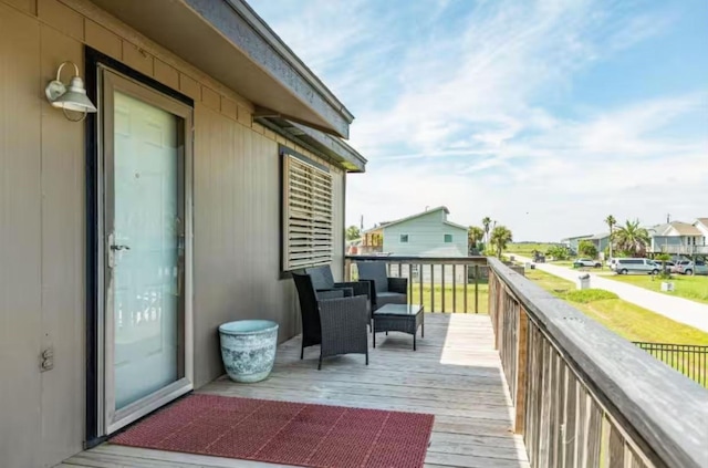 16631 Henry Morgan Rd, Jamaica Beach, TX 77554 - balcony with a residential view
