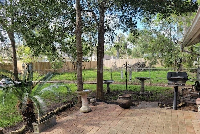 209 Montclaire Dr, West Columbia, TX 77486 - view of patio with a grill