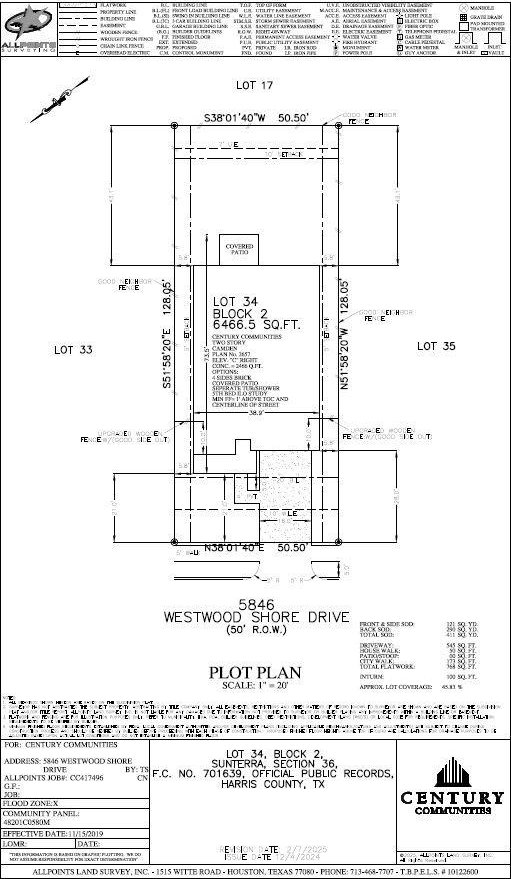 5846 Westwood Shore Dr, Katy, TX 77493 - home floor plan
