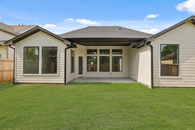 1827 Chantilly Ln, Houston, TX 77018 - back of house with a patio area and roof with shingles