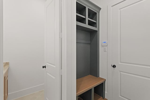1827 Chantilly Ln, Houston, TX 77018 - mudroom featuring baseboards