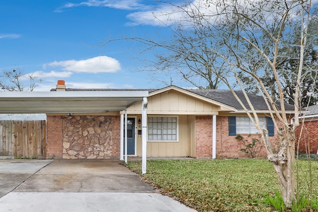 7730 Wickersham Pl, Beaumont, TX 77706 - single story home with brick siding