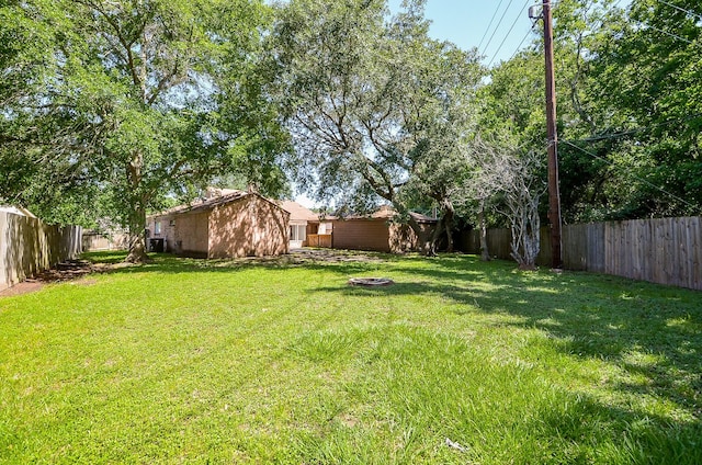 view of yard