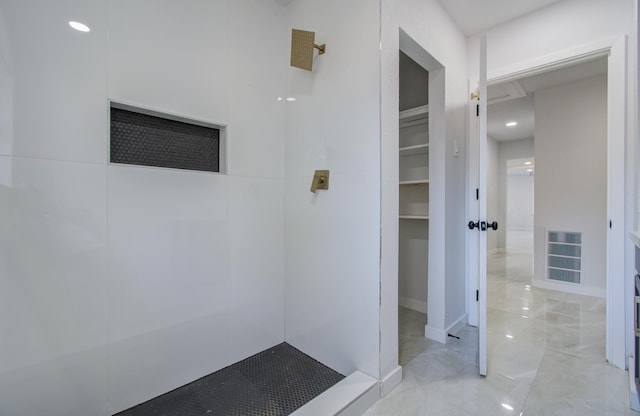 full bath with a shower