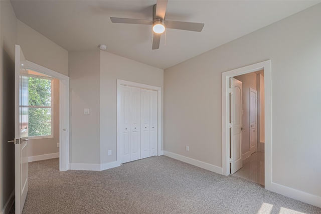 7207 Force St, Houston, TX 77020 - unfurnished bedroom featuring carpet, a closet, and baseboards
