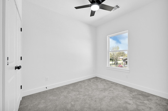 116 York St, South Houston, TX 77587 - carpeted empty room with ceiling fan and baseboards