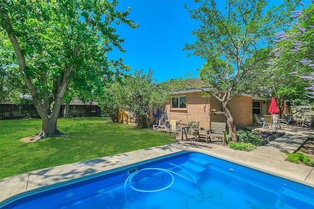 2810 Cottonwood Dr, Katy, TX 77493 - view of pool with a patio