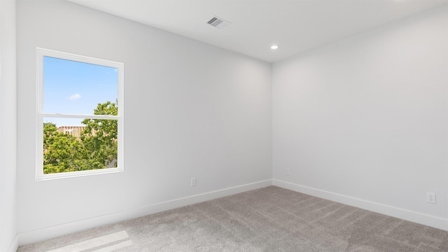 7229 Tierwester St, Houston, TX 77021 - spare room with carpet flooring, baseboards, and recessed lighting