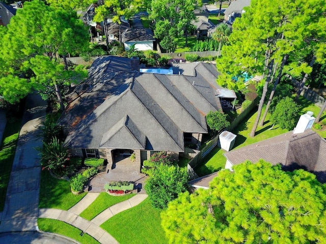 15706 Pinewood Cove Dr, Houston, TX 77062 - aerial view of property and surrounding area