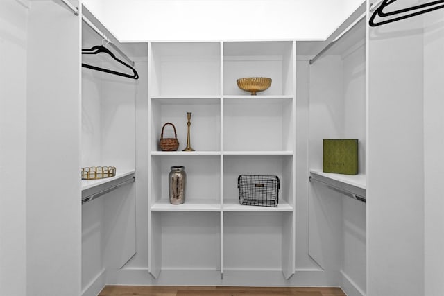 4021 King St, Houston, TX 77026 - spacious closet featuring wood finished floors
