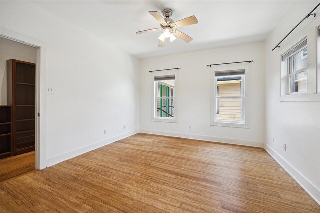 924 E 27th St, Houston, TX 77009 - spare room featuring plenty of natural light, light wood finished floors, and baseboards