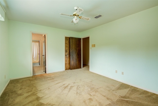 5211 Olympia Fields Ln, Houston, TX 77069 - unfurnished bedroom featuring carpet, connected bathroom, baseboards, ceiling fan, and a closet