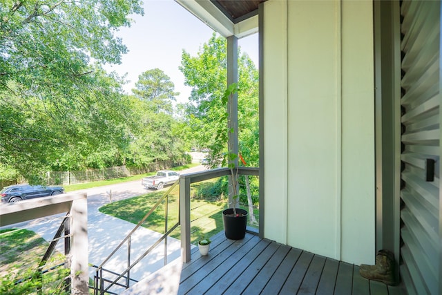 12422 Texas Army Trl, Cypress, TX 77429 - view of wooden terrace