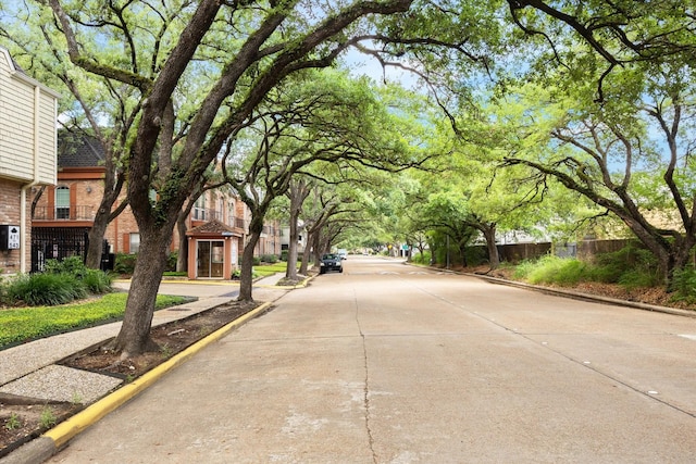 495 N Post Oak Ln, Houston, TX 77024 - view of concrete street with curbs