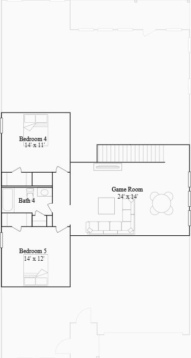 499 Shoreview Dr, Conroe, TX 77303 - floor plan / room layout