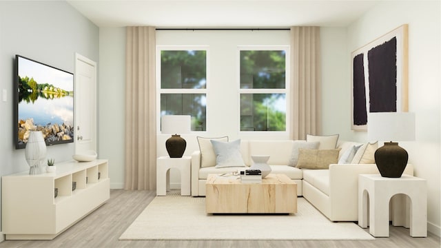 499 Shoreview Dr, Conroe, TX 77303 - living room with light wood-style floors