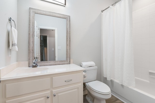 25818 Overlake Dr, Spring, TX 77380 - bathroom with vanity and shower / bath combination with curtain