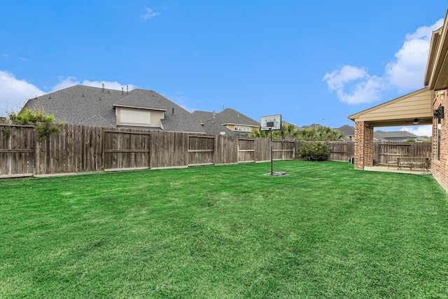 28622 Mountain Timber Ct, Fulshear, TX 77441 - view of yard with a ceiling fan