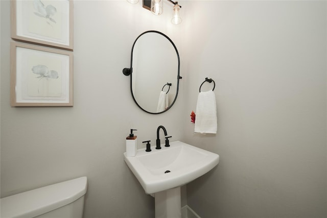413 Stratus View Ct, Katy, TX 77493 - bathroom featuring toilet and a sink