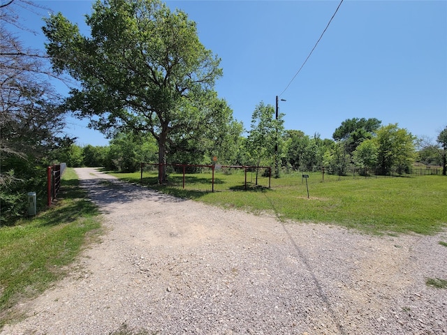 2755 Overlook Rd, Caldwell, TX 77836 - view of dirt / gravel road