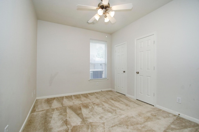 2414 Hannover Valley Ct, Spring, TX 77388 - carpeted spare room featuring a ceiling fan and baseboards
