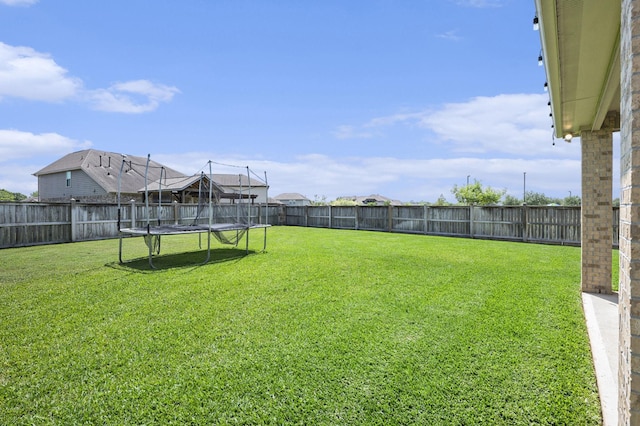 3535 Willow Fin Way, Richmond, TX 77406 - view of yard with a trampoline