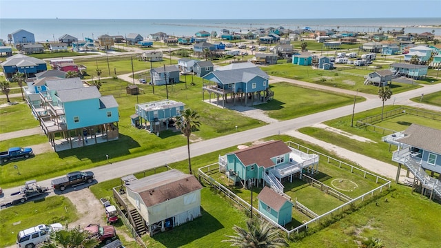 1010 Fort Velasco Dr, Surfside Beach, TX 77541 - aerial perspective of suburban area with a nearby body of water
