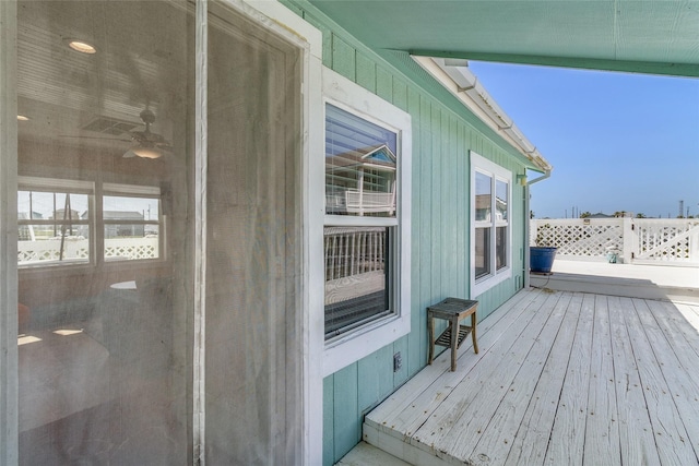 1010 Fort Velasco Dr, Surfside Beach, TX 77541 - view of wooden deck