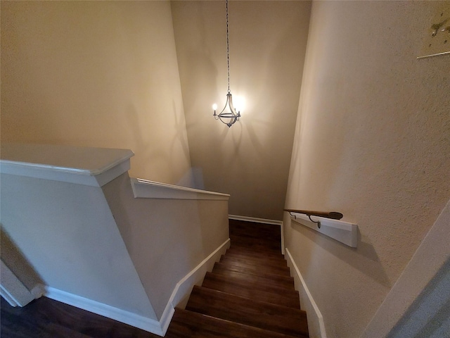 2356 Gemini St, Houston, TX 77058 - stairway with wood finished floors and baseboards
