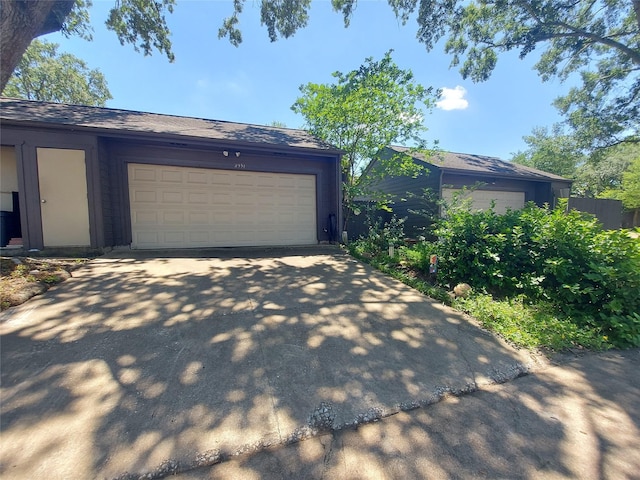 2356 Gemini St, Houston, TX 77058 - garage with driveway