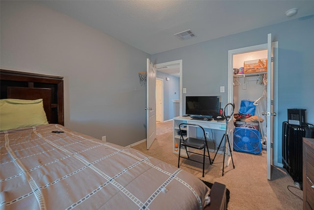 10027 Yanet Grove Ln, Houston, TX 77044 - carpeted bedroom featuring a closet