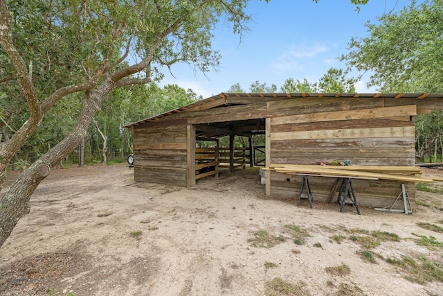 4439 W Bayshore Rd, Anahuac, TX 77514 - view of outdoor structure
