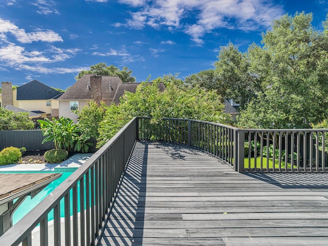 20647 Laurel Lock Dr, Katy, TX 77450 - view of wooden terrace