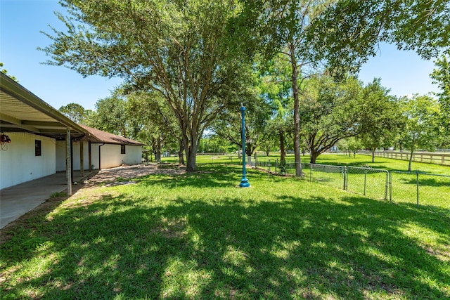 15329 Cedar St, Santa Fe, TX 77517 - view of yard