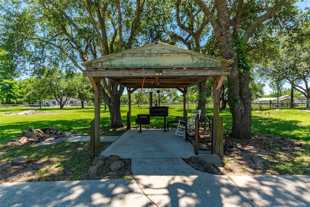 15329 Cedar St, Santa Fe, TX 77517 - view of property's community with a gazebo