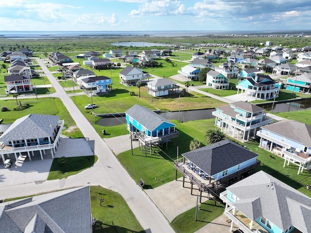 936 Surf Rd, Crystal Beach, TX 77650 - aerial view of residential area featuring a large body of water