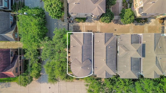 aerial view of property's location with property boundaries highlighted