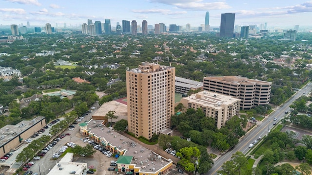 651 Bering Dr Unit 1406, Houston, TX 77057 - aerial view of city skyline