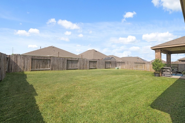23522 Messina Harbor Dr, Katy, TX 77493 - view of yard with a patio area