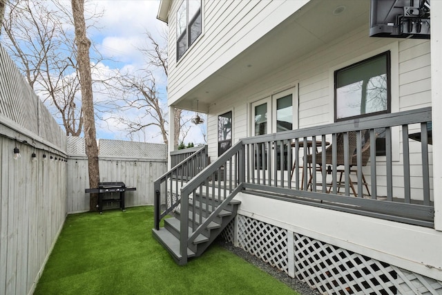 view of deck