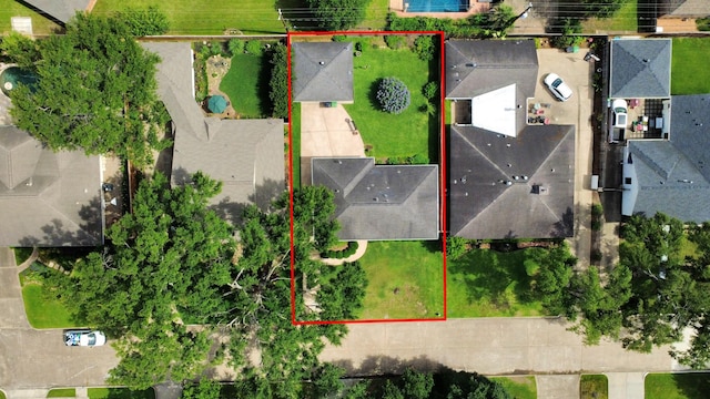 1815 Tannehill Dr, Houston, TX 77008 - aerial perspective of suburban area
