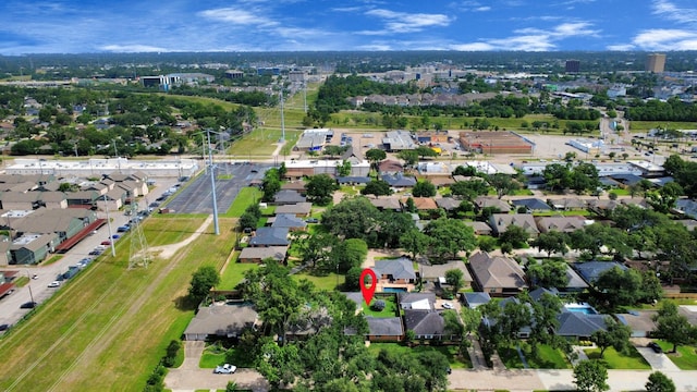 1815 Tannehill Dr, Houston, TX 77008 - aerial view of property and surrounding area