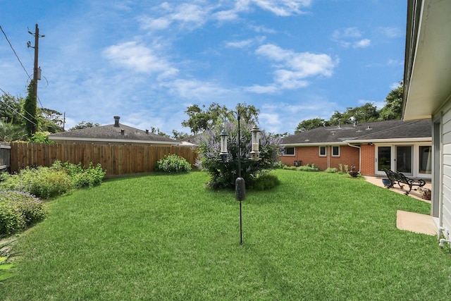 1815 Tannehill Dr, Houston, TX 77008 - view of yard with a patio